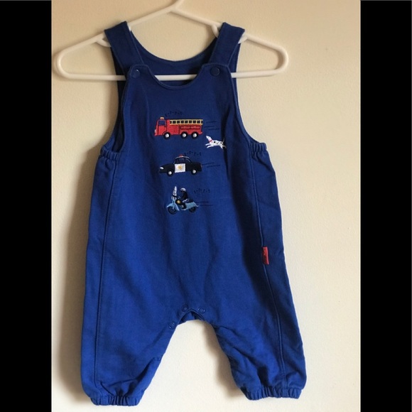 Le Top FirefighterPolice appliqué Cotton Overalls - Picture 8 of 8